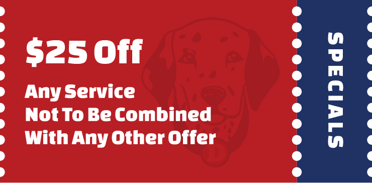 $25 Off Any Service Not to be Combined with Any Other Offer